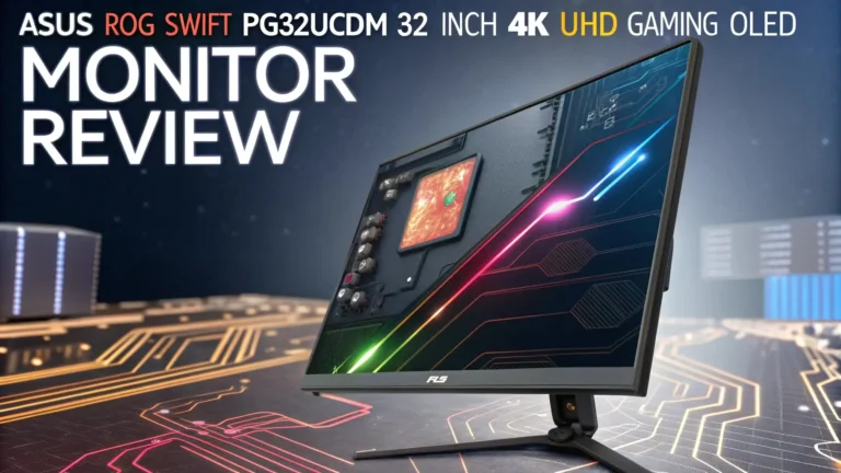 ASUS ROG Swift PG32UCDM 32″ 4K OLED Gaming Monitor Review: Your Ultimate Guide