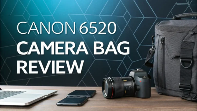 Canon 6520 Camera Bag Review: The Ultimate Guide